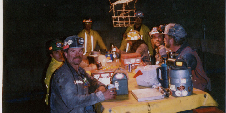 mining_railroadRS1210_Miners at lunch 1999